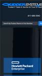 Mobile Screenshot of kiddersystems.com